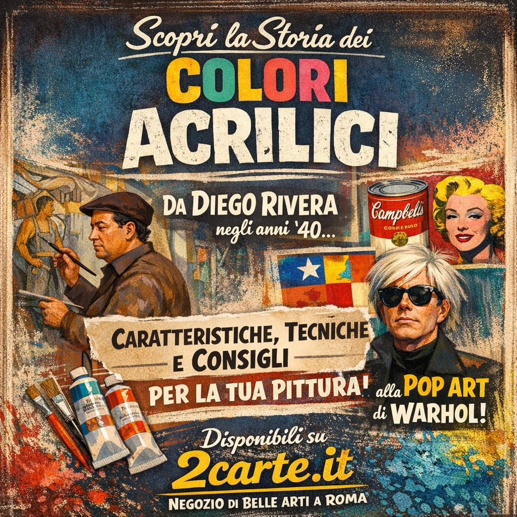 La Storia dei Colori Acrilici
